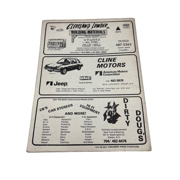 Vintage 1976 Consumers Handbook Shelby NC Winn Dixie Supermarket Advertising - Picture 2 of 10